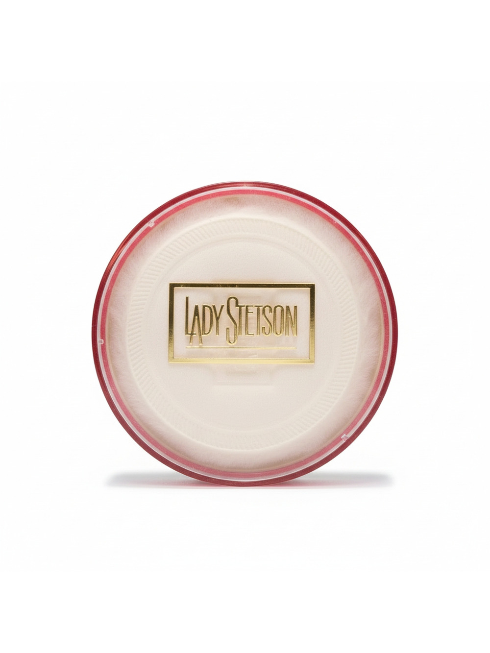 Lady Stetson Vintage Body Dusting Powder Coty Talc Sealed Puff Vanity Collector